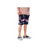 Li Ning Badfive Sports Basketball Series Theme All Over Print Loose Knit Shorts Men Shorts Colorful-Camouflage AKSR155-3