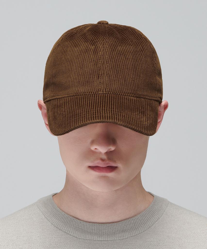 MUSINSA STANDARD Big Size Corduroy Ball Cap [Brown]