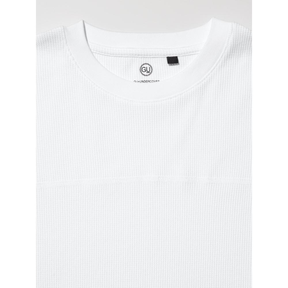 Gu By Uniqlo Dry Waffle Oversized T 5 minuTe Sleeve Undercover