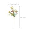 Spring Artificial Flowers for Vase Filler 2Pcs Easter Egg Floral Picks