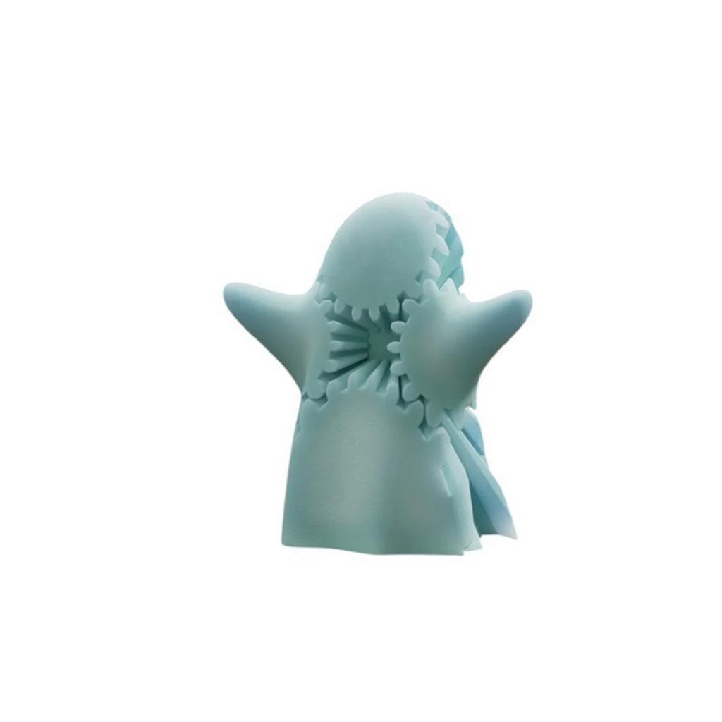 Cute Gear Decompression Toy Articulated Gear 3D Printed Toy