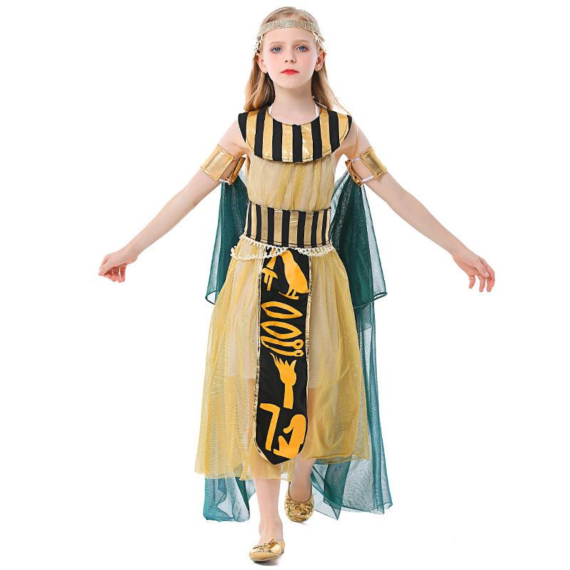 Halloween children's costume cosplay Cleopatra stage play dance costume