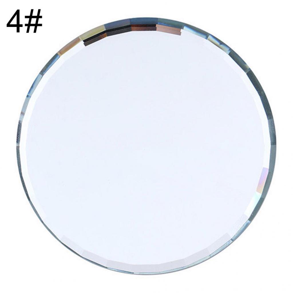 Mirror Glass Palette False Nail Tips Display