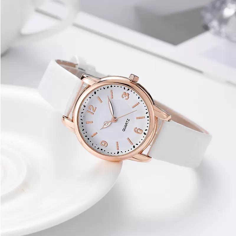 

Модные женские деловые часы, кожаные кварцевые наручные часы, роскошные лучшие брендовые женские часы, повседневные женские часы, часы relogio feminino белый