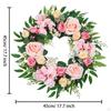 Artificial Decorative Wreath, Front Door Garland, Hanging Creative Ornament, PP ,