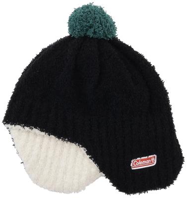 Kids Knit Cap Black 430-0013 53.0-55.0 Cm