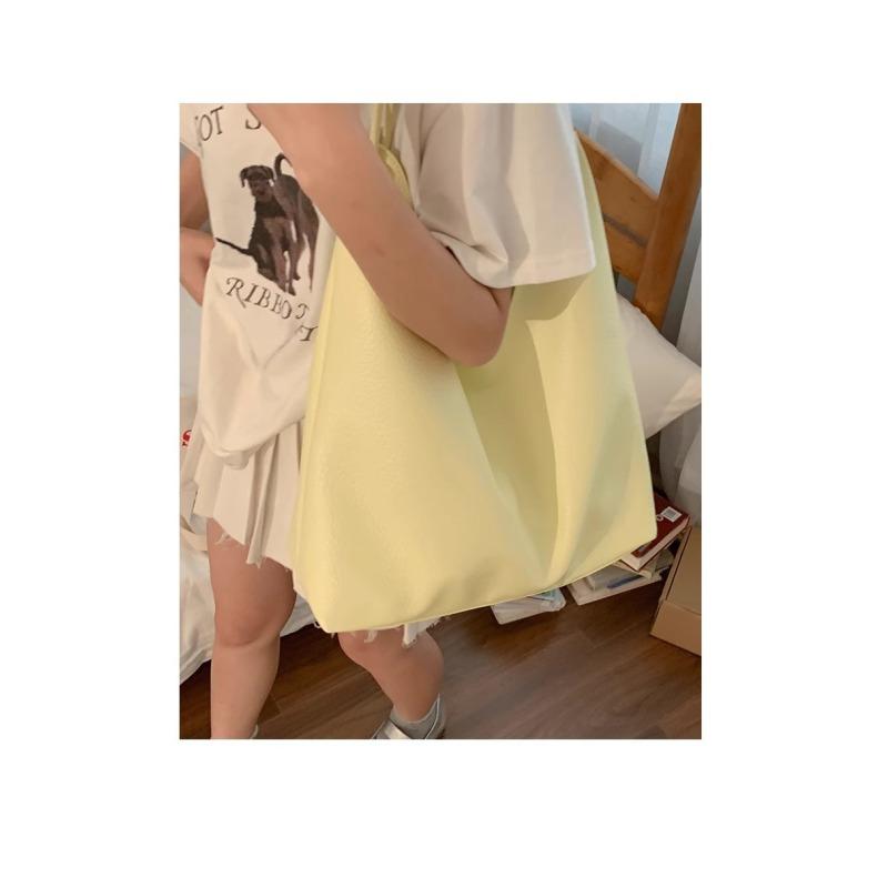 Tooxika Casual Tote Bag High-end Women's Bag New Simple Underarm Bag Soft Surface Versatile Shoulder Bag