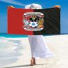 Coventry City Print Beach Towel, Large Soft Quick Dry Towel for Beach Camping Swimming