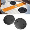 2 PEÇAS Placa de Deck Redonda de 8 Polegadas com Tampa Removível Antiderrapante Excelente Cinta de Borracha Inspeção Tampa para Barcos de Iates Marinhos