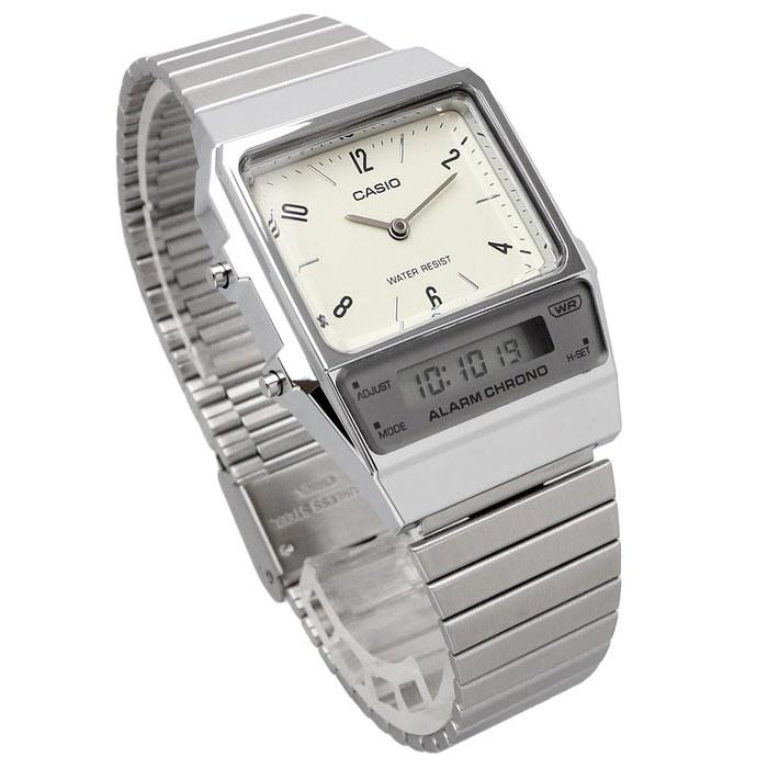 Casio Standard AQ-800E-7A2 Watch, Unisex, Off-White