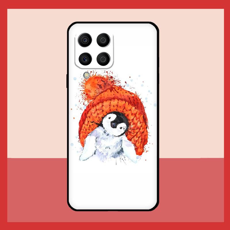 Cute Lovely Penguin Case For Samsung Galaxy M11 M31 M14 M34 M54 M12 M32 M52 M15 M13 M06 M16 M36 M56 M53 M35 M55