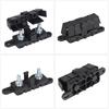 Fuse Holder Block M8 Studs For Marine Boat Automotive 40A-500A 70V Max Cover For MEGA ANL Bolt-On Blade Flat Type Fuse