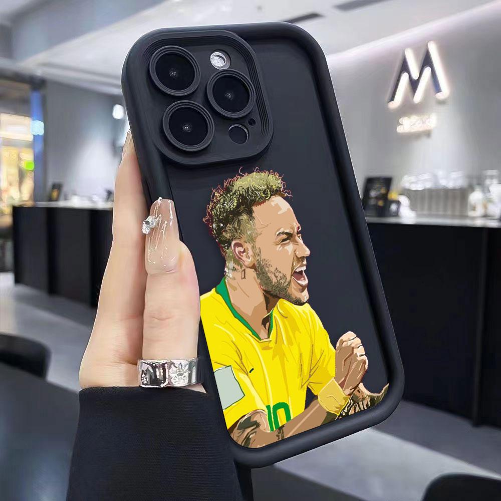 Fotbalová hvězda 10 N-Neymar Pouzdro na telefon pro Xiaomi POCO F8 F7 ULTRA F5 F4 F3 C40 M6 M7 X3 X4 GT X5 X6 X7 TPU Pouzdro DIY Kryt