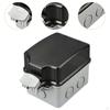 2 Pieces Outdoor Outlet Cover Electrical Box Waterproof Accessory Power Socket for Patio