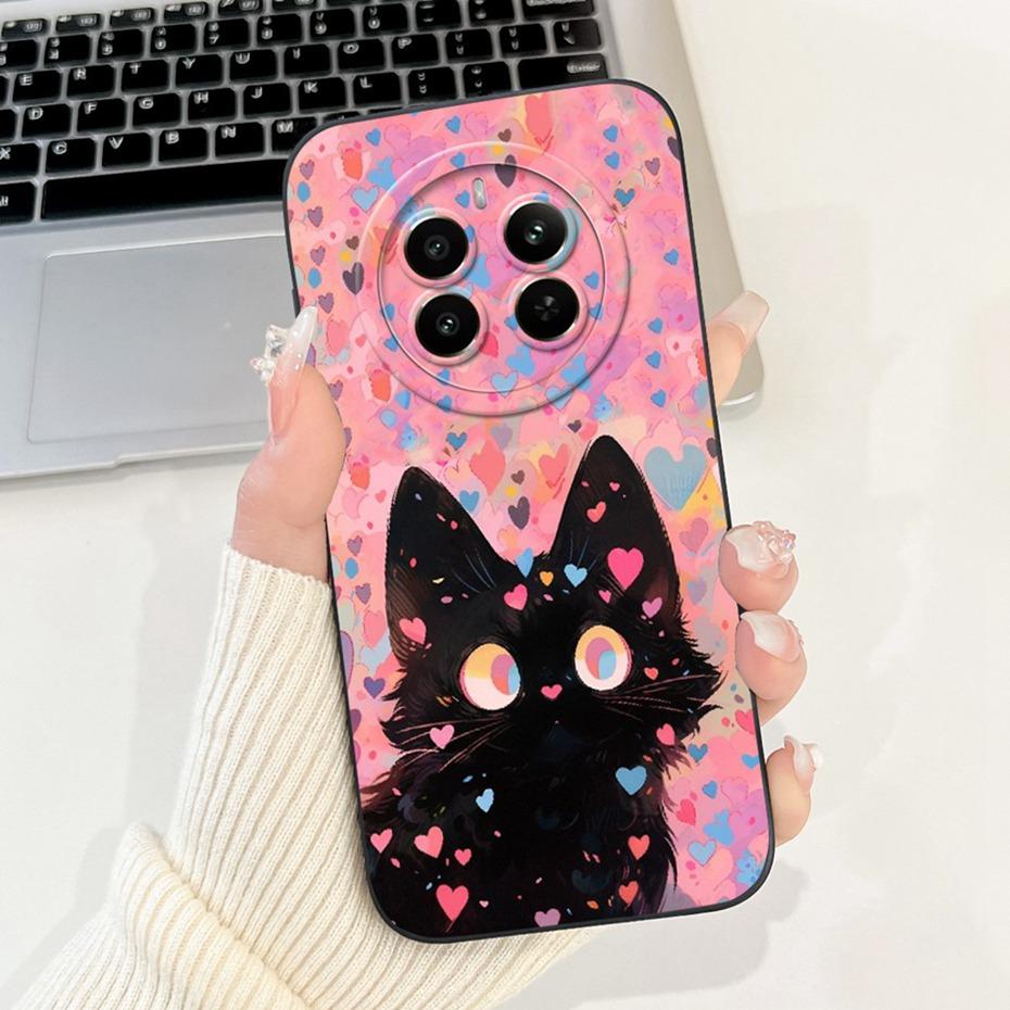 2025 New For Realme 12 Pro+ 12Pro 5G Lens Protective Phone Case For Realme 12 Pro Plus 5G Cute Pattern Soft Silicone Cases