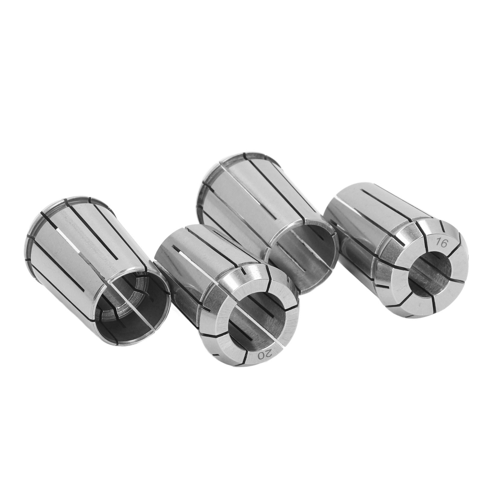 

4 шт. цанги OZ25 з гайковим ключем, пружинна сталь, різальний набір цанг для токарного верстата з ЧПУ, фрезерування, свердління, діаметр 16