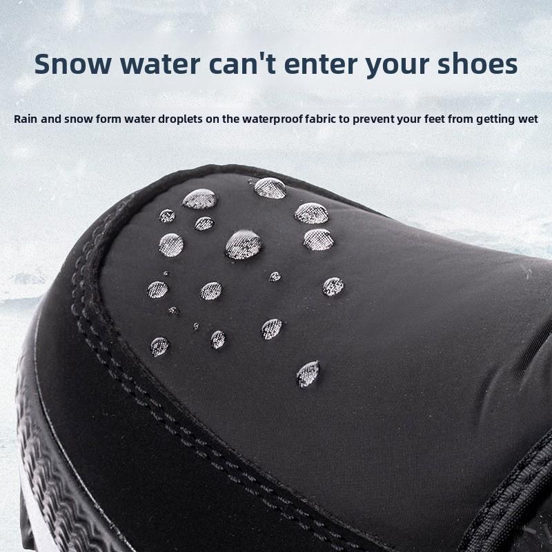 Winter Thickened Warm Women's Multi-color Snow Boots Northeast Padded Non-slip High Women's Cotton Shoes