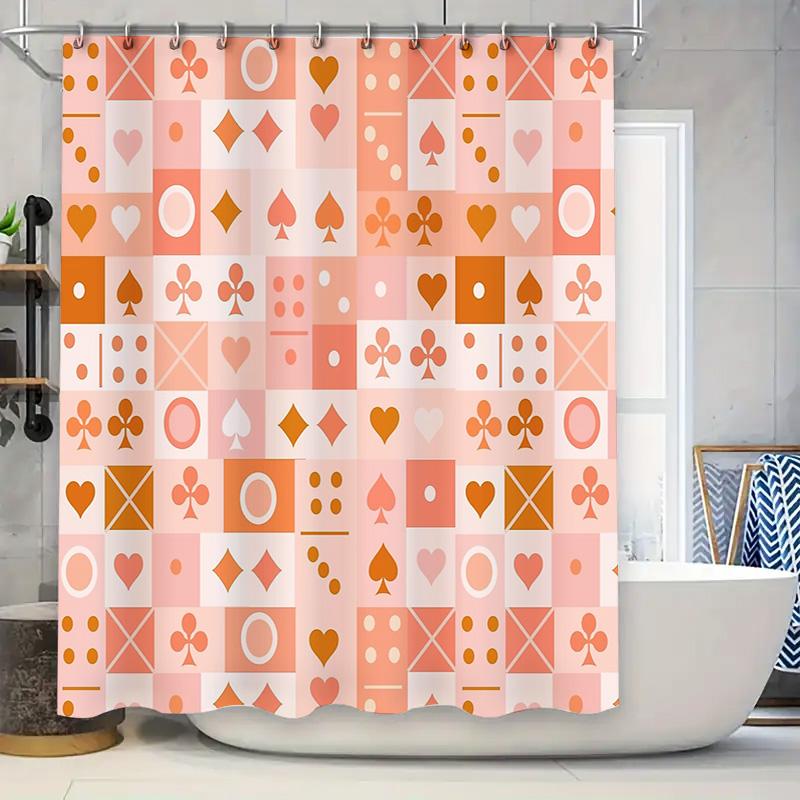 

Shower Curtain Floral Vintage Waterproof Farmhouse Bathroom Decor Fabric Liner Sets 90x180cm