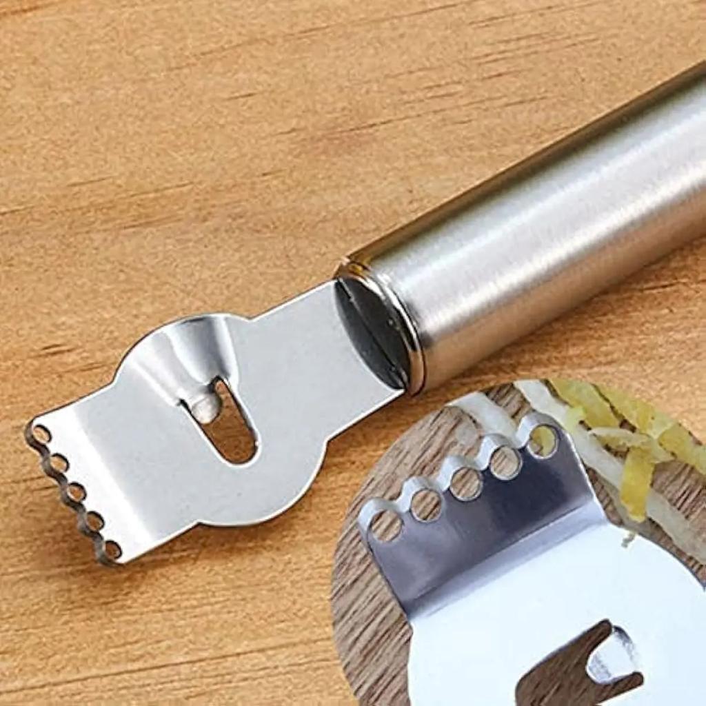 Lemon Zester Peeler Stainless Steel Zester Grater Lime Orange Citrus Fruit Grater Peeling Knife Kitchen Bar Tools Accessories