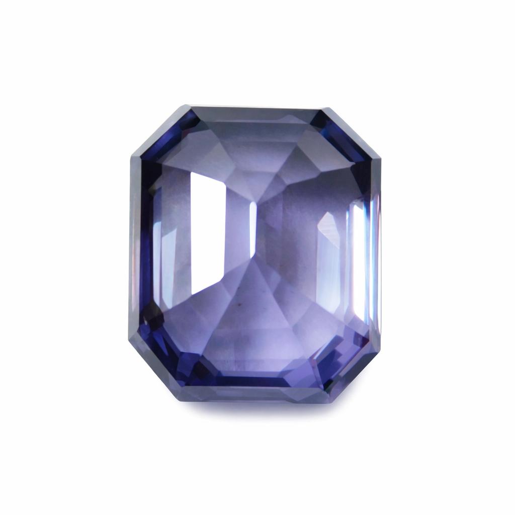 Natural Color-Change Alexandrite Loose Gemstone 10.00 Ct Emerald Shape for Jewelry Making and Crafts