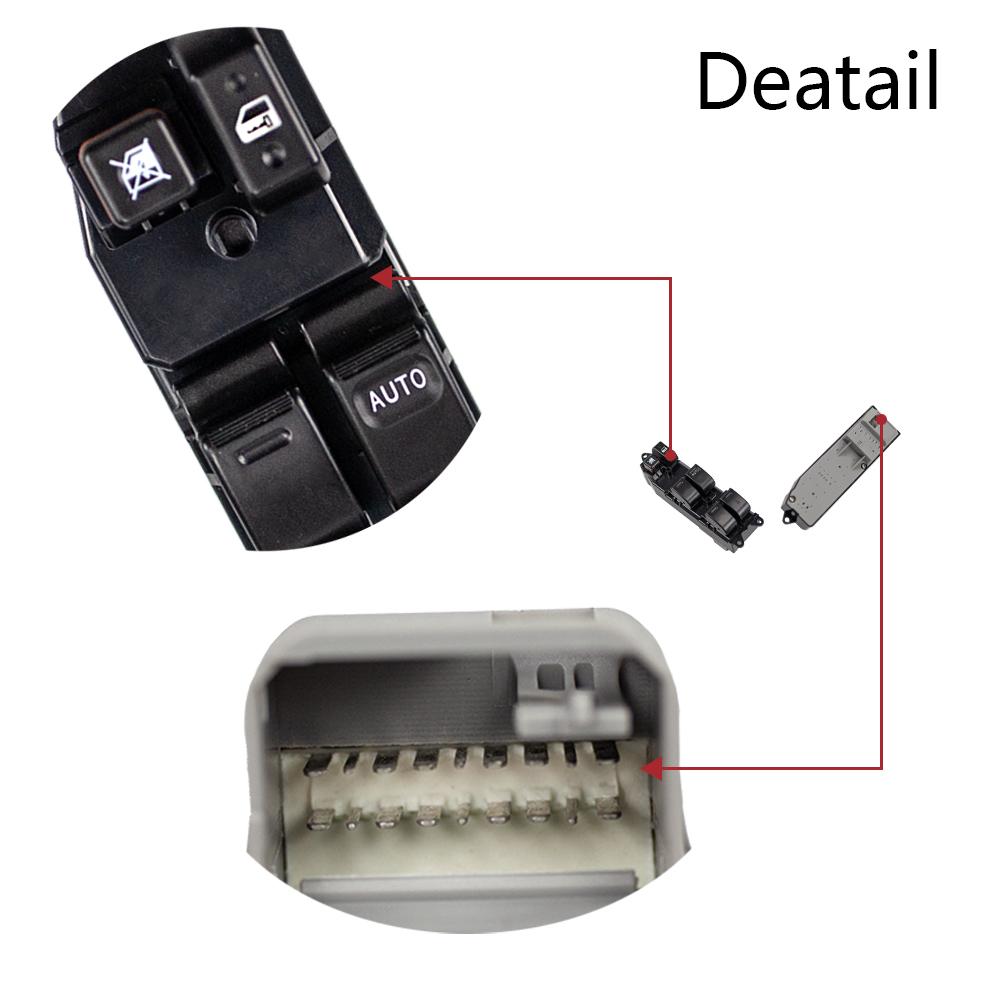 84820-0K011 RHD High Quality Car Electronic Power Master Control Window Switch for Toyota Hilux Vigo