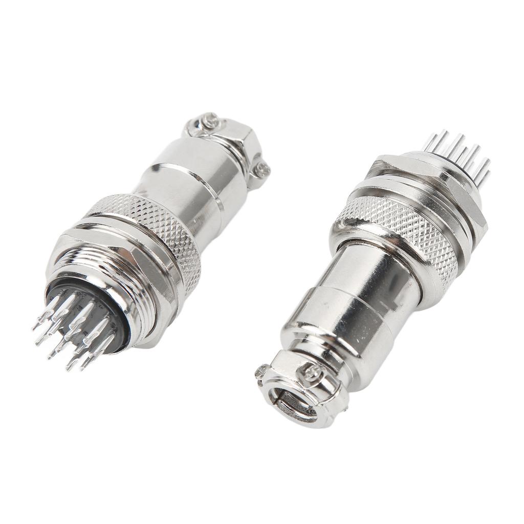 2 Stück Luftfahrtstecker Buchse Verbinder 14 Pin Stecker Buchse Luftfahrtstecker Buchse für Mechanisch