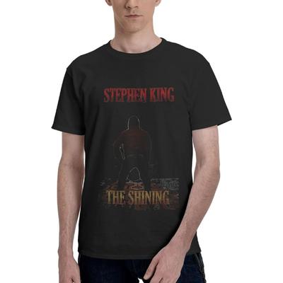 Lupraken Ανδρικό T-Shirt Jack Torrance The Shining T Shirt Καλοκαιρινό Casual Κοντομάνικο Κυλινδρικό Μπλουζάκι(7)