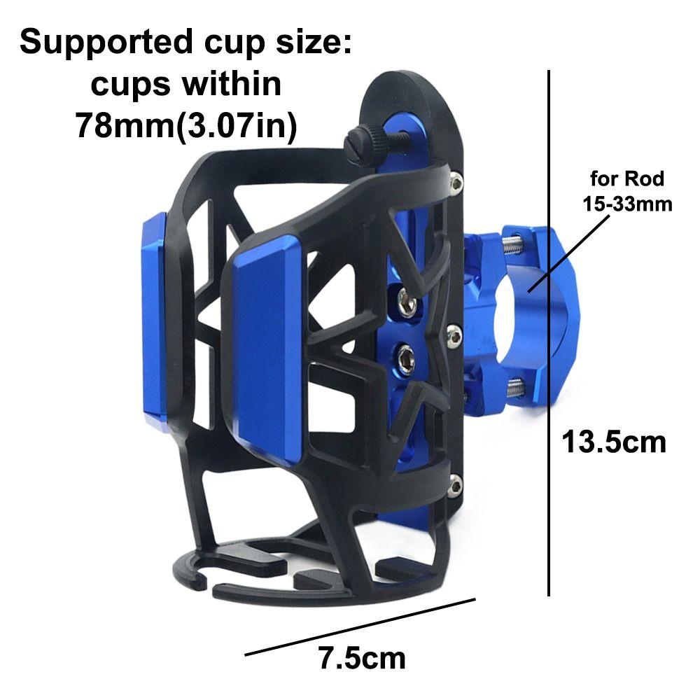 360 Degree Rotatable Motorcycle Bumper Cup Bolder Universal Cup Holder  Cycling Accessories