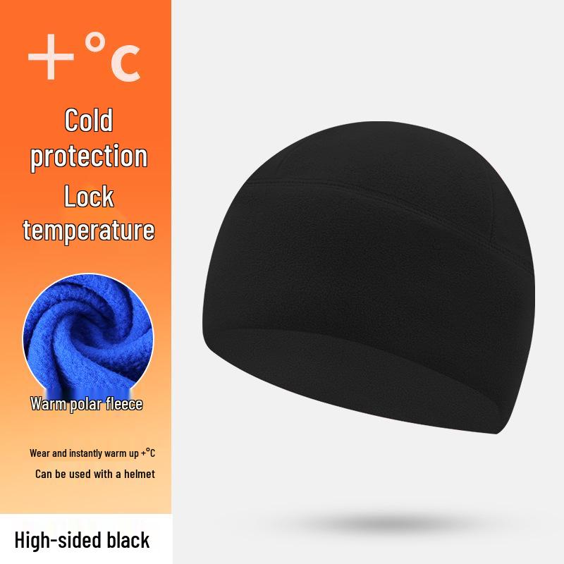 Thick Fleece Ear-Protective Winter Motorcycle Helmet Liner