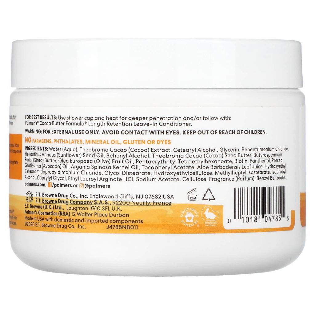 Palmer's, Cocoa Butter Formula s vitamínem E, Hloubkový kondicionér pro udržení délky, 340 g (12 oz)