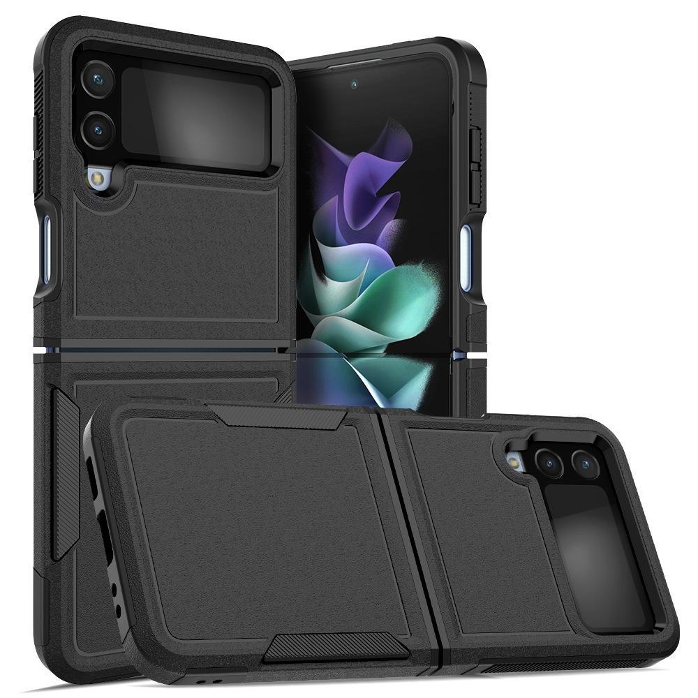 Applicable To Samsung Sam Z Flip7 Folding Screen Mobile Phone Case Set Sail Matte Anti-drop PC + TPU Protective Case