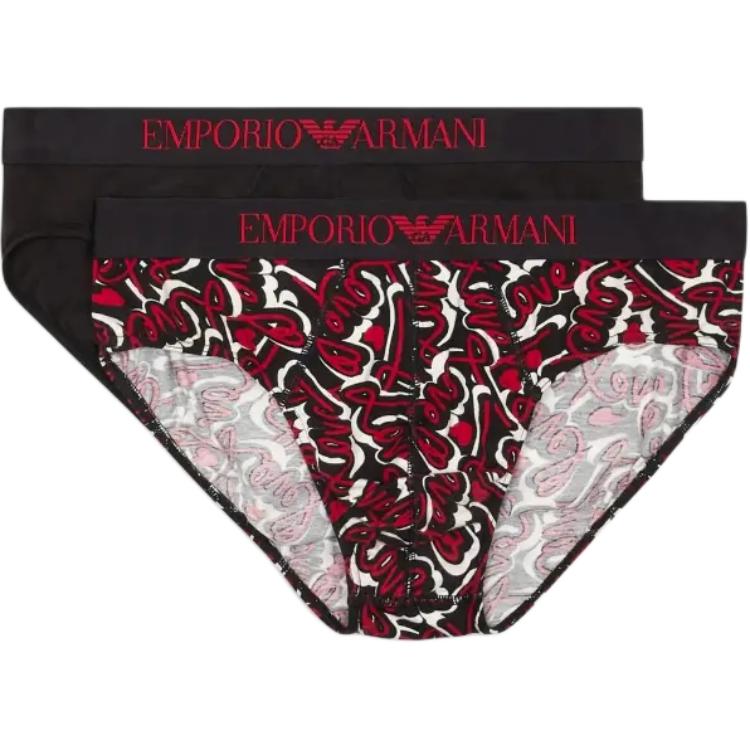 Emporio Armani Cotton Stretch Briefs Pack Of 3 Men underwear EM000251-AF14859-FC142 S