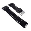 Genuine Casio Replacement Band, Urethane, Black, Glossy