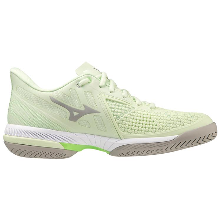 Mizuno Wave Exceed Tour 5 Comfortable Flexible Non-Slip Durable Low-Top Tennis Shoes Women sneaker Light-Green 61GA227140