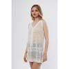 Women's Openwork Knitwear Long Sweater Tunic
