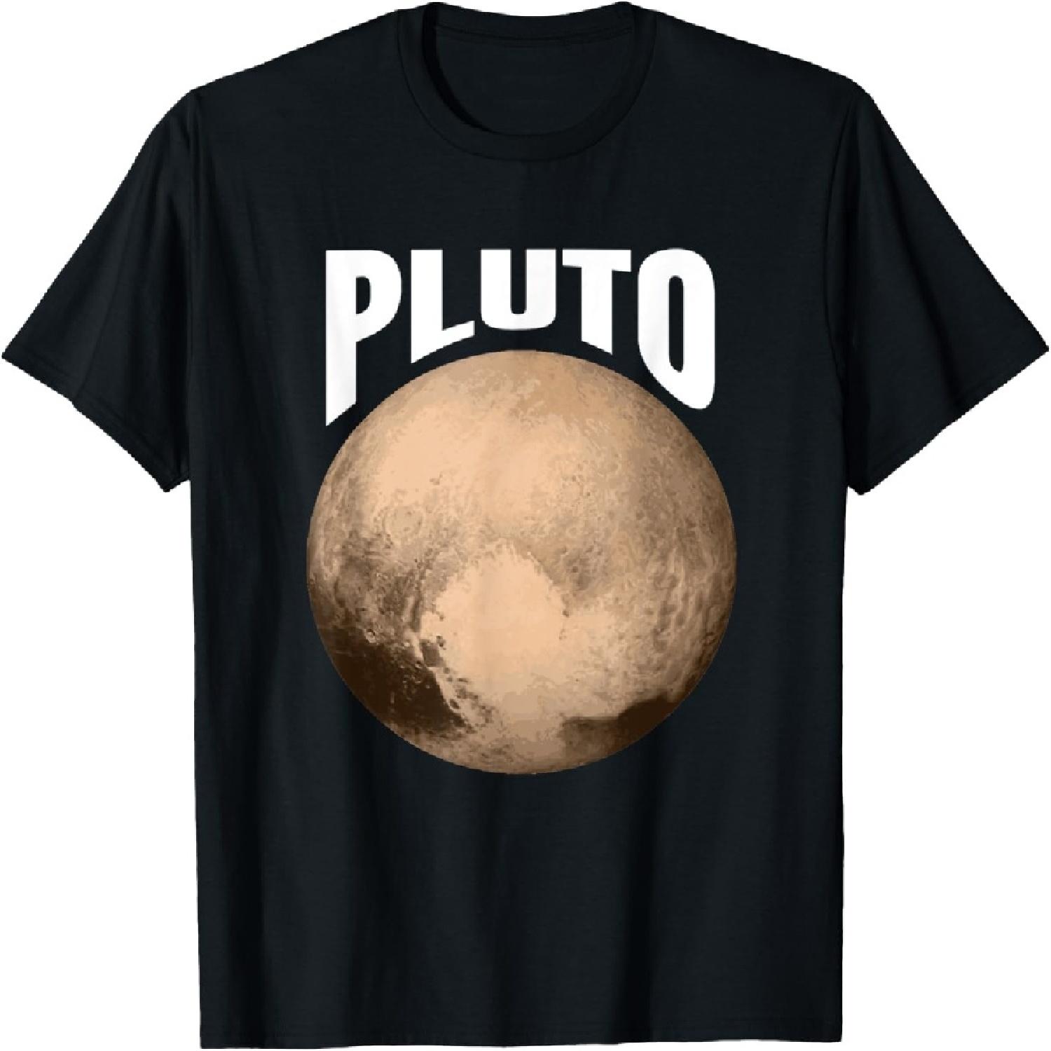 Pluto Gifts - Solar System Planet T-Shirt S