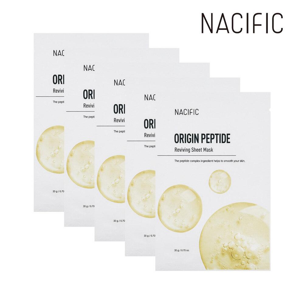 

NACIFIC Origin Peptide Reviving Sheet Mask x5 one color free