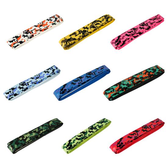 Tennis Racket Badminton Racket Grip Tape Overgrip Bright Color Anti-Slip Sweat Absorbent Tennis Racket Grip Sports Supplies