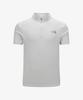Noseupeiseu Nt7Ks13B Men'S Airwave Short Sleeve Zip Tee Light Gray