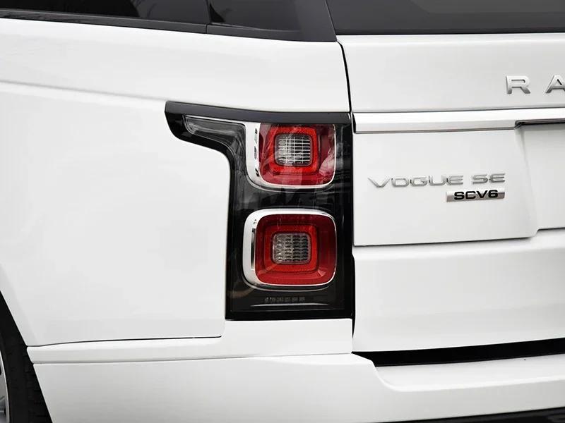 3d ABS Chrome Black Logo Vogue SE Emblem Letters Car Trunk Badge Decal For  Vogue SE Sticker Accessories