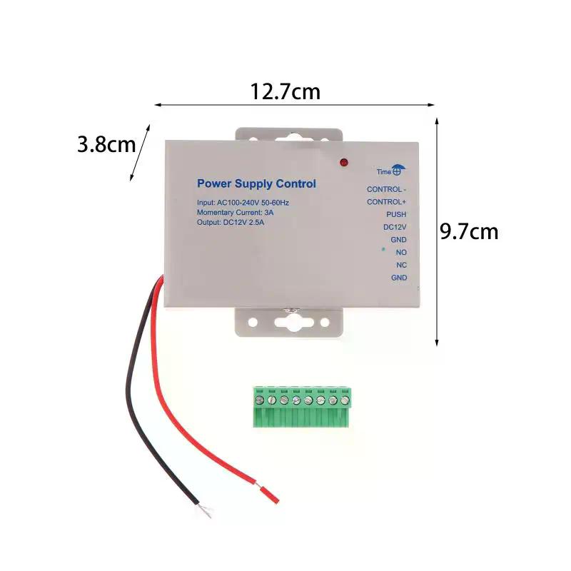 DC 12V Door Access Control Switch Power 12V5A AC Controller Switch Adapter For RFID Fingerprint Access Control Machine Device