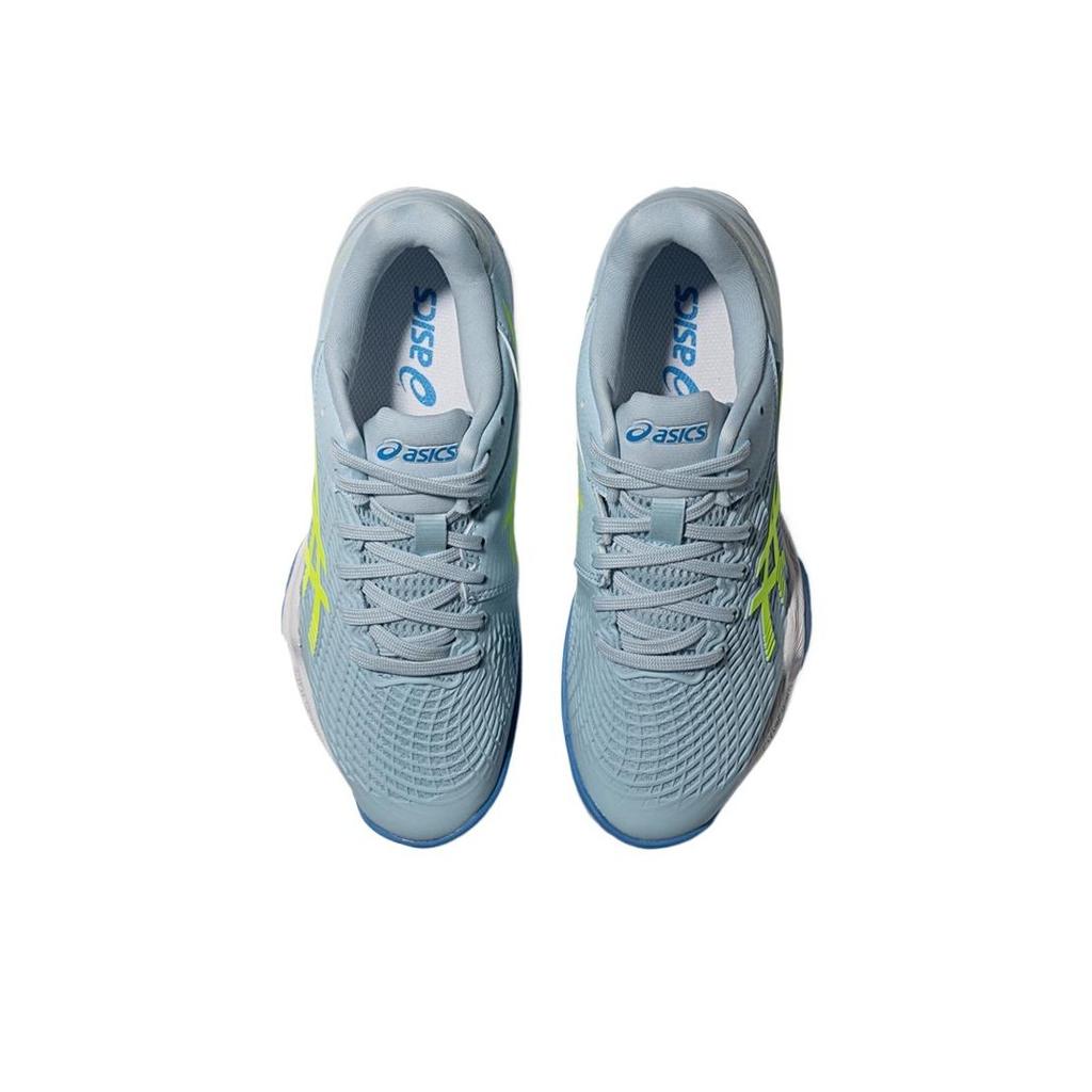 Asics Court Control FF 3 Bequeme Low-Top Badminton Schuhe Damenschuhe Hellblau 1072A089-404