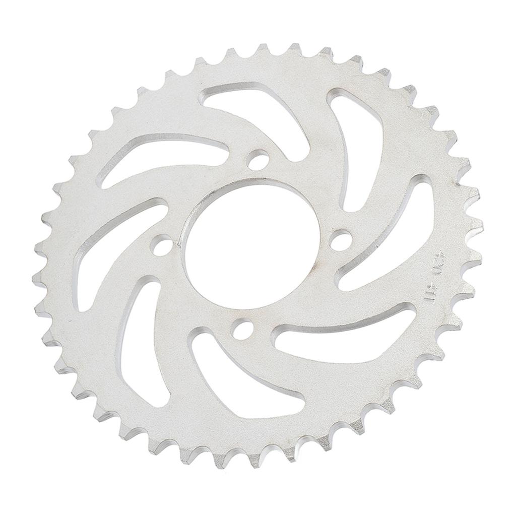 420 41Z Hinterradritzel Stahl Korrosionsbeständigkeit Hinteres Kettenrad für DIY Go Kart ATV Leichtes Motorrad