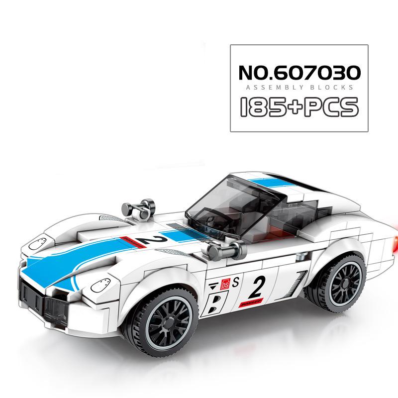Speed City Racing Car Sports Model Building Blocks Bricks Classic Rally Sports Super Racers Great Vehicles Christmas gift Toys