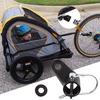 Bike Trailer Hitch Coupler Heavy Duty Bike Trailer Connector Parts Universal Kids/Dog Bike Coupler Replacement Baby Stroller Trailer