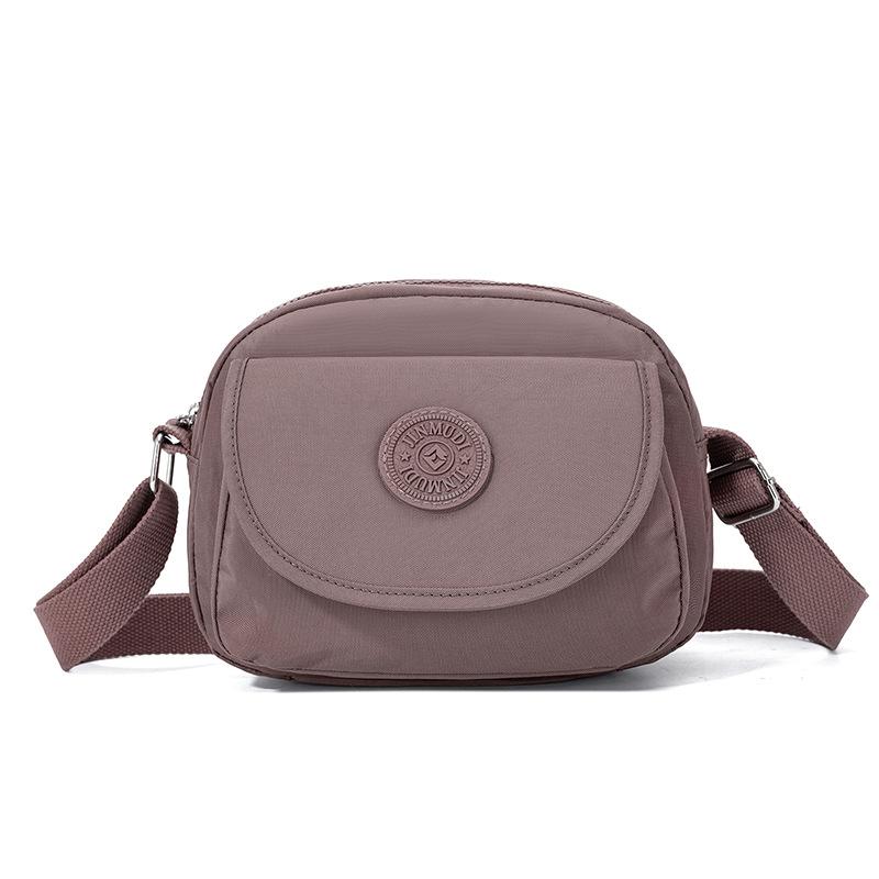 Waterproof Nylon Phone Bag Women's Multi-compartment Shoulder Bag Crossbody Bag