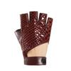 Leather Half-Finger Gloves Ladies Open Fingers Driving Outdoor Motorcycle Motorcycle Motorcycle Fashion Fitness Sports Dance Tide