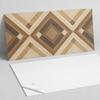 Samoprzylepny Winylowy Panel Z Nadrukiem Dekoracyjnym 100X50 Cm Wzór Geometryczny W Kratę
