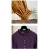 DIMANAF 2026 Plus Size Autumn Women Blouse Shirts Tunic Oversize Loose Casual Lady Tops Elegant Vintage Linen Button