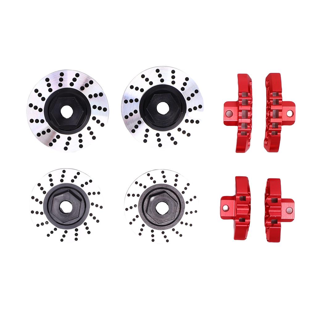 Hex Rotor Caliper Pin Set Fit for TRAXXAS 4 TEC DRIFT 1 10 RC Car Aluminum Alloy Brake Parts